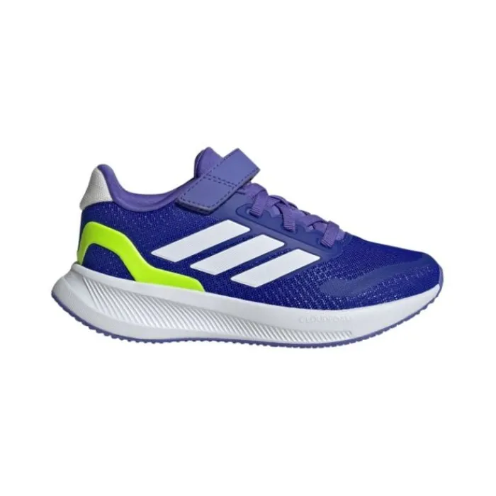adidas Chaussures Running^Junior RunFalcon 5 EL K PS Bleu
