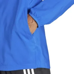 adidas Veste Running^Adizero E Jacket Bleu