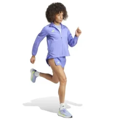 adidas Veste Running^Adizero E Jacket Mauve