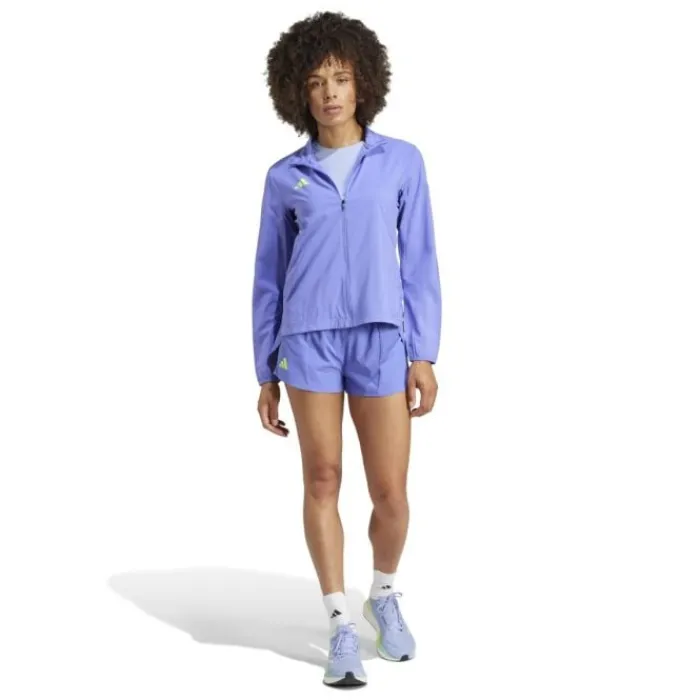 adidas Veste Running^Adizero E Jacket Mauve