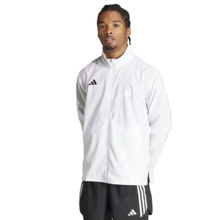 adidas Veste Running^Adizero E Jacket Blanc