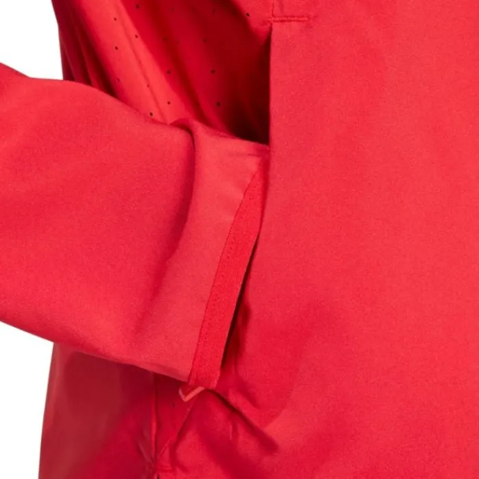 adidas Veste Running^Adizero E Jacket Rouge