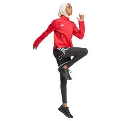 adidas Veste Running^Adizero E Jacket Rouge