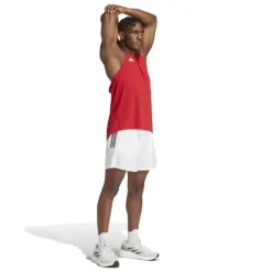 adidas T-shirt Et Manches Longues Running^Adizero E Singlet Rouge