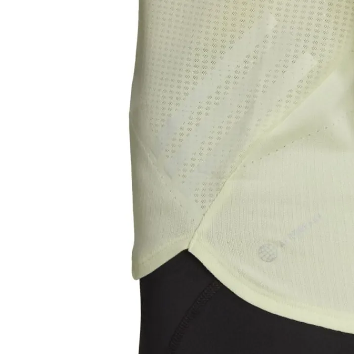 adidas T-shirt Et Manches Longues Running^Adizero Long Sleve Vert