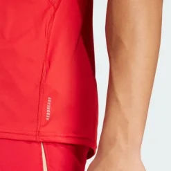 adidas T-shirt Et Manches Longues Running^Adizero Running T-shirt Rouge