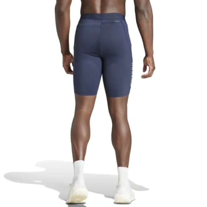 adidas Short Running^Adizero Short Tight Bleu