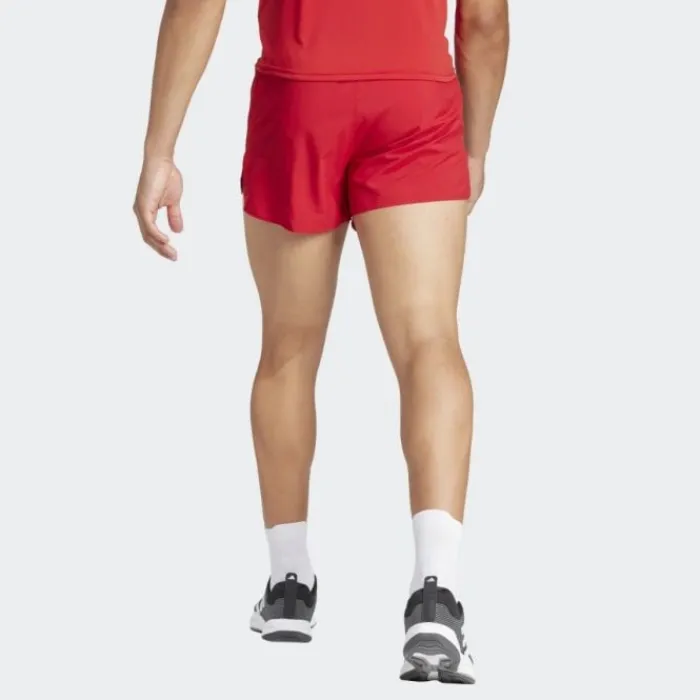 adidas Short Running^Adizero Shorts Rouge