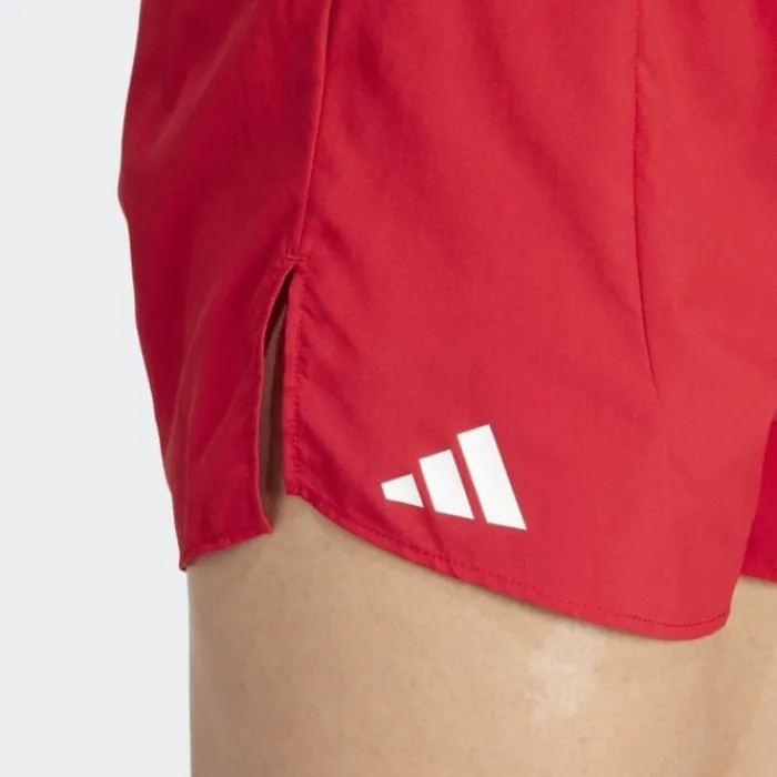 adidas Short Running^Adizero Shorts Rouge