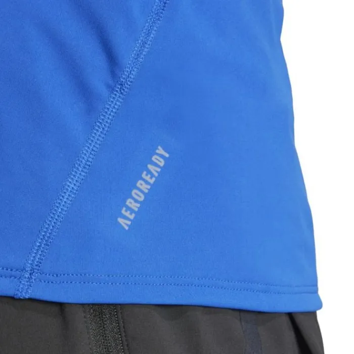 adidas T-shirt Et Manches Longues Running^Adizero Tank Bleu
