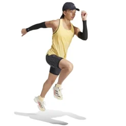 adidas T-shirt Et Manches Longues Running^Adizero Tank Jaune