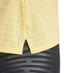 adidas T-shirt Et Manches Longues Running^Adizero Tank Jaune