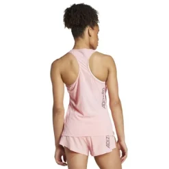 adidas T-shirt Et Manches Longues Running^Adizero Tank Rose