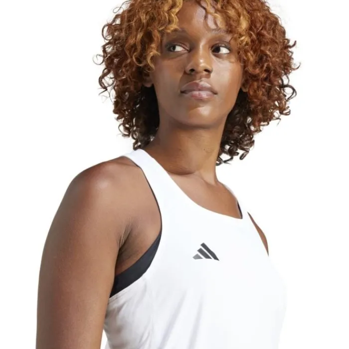 adidas T-shirt Et Manches Longues Running^Adizero Tank Blanc