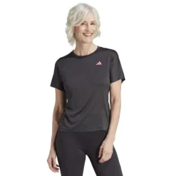adidas T-shirt Et Manches Longues Running^Adizero Tee Noir