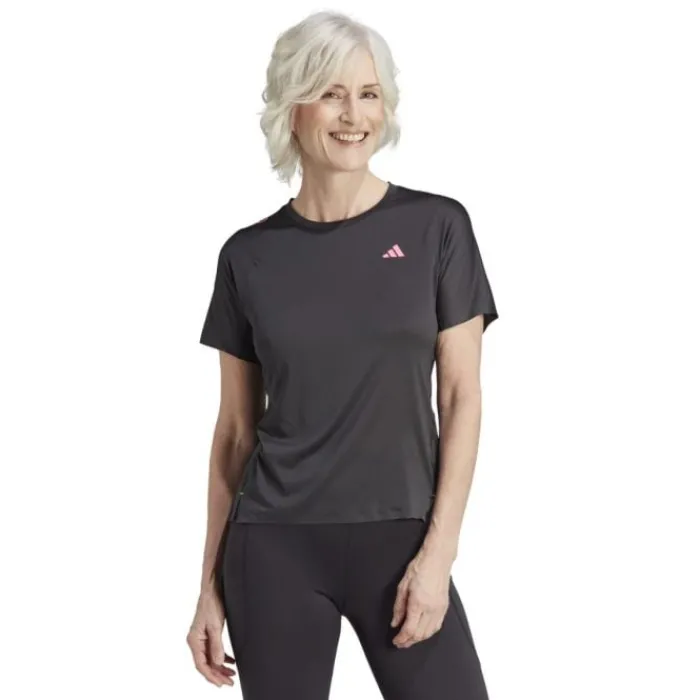 adidas T-shirt Et Manches Longues Running^Adizero Tee Noir