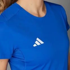 adidas T-shirt Et Manches Longues Running^Adizero T-Shirt Bleu