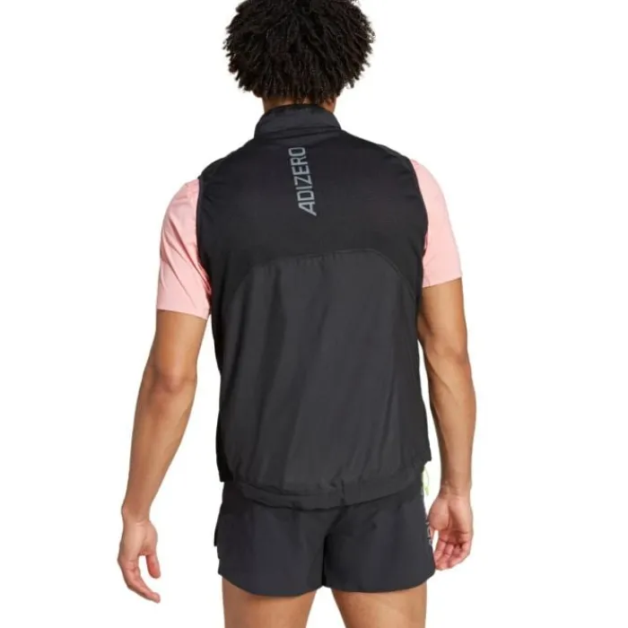 adidas Gilet Running^Adizero Vest Noir