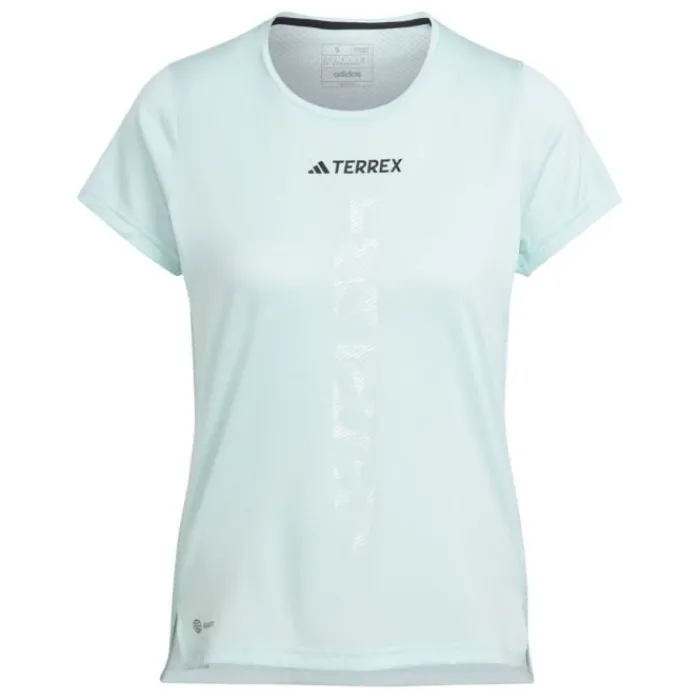 adidas T-shirt Et Manches Longues Running^AGR Shirt Bleu