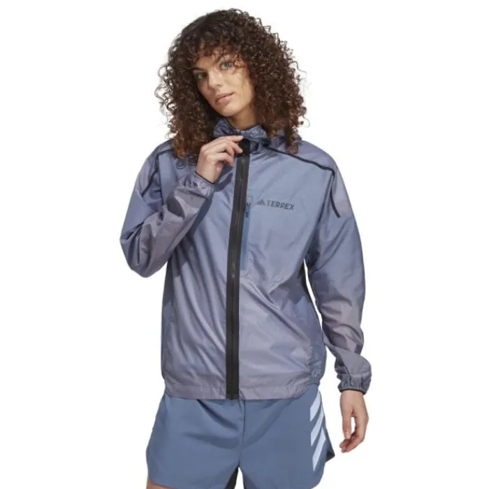 adidas Veste Running^AGR WW Jacket Bleu
