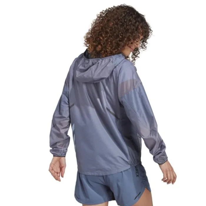 adidas Veste Running^AGR WW Jacket Bleu