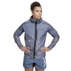 adidas Veste Running^AGR WW Jacket Bleu