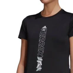 adidas T-shirt Et Manches Longues Running^Agravic Shirt Noir