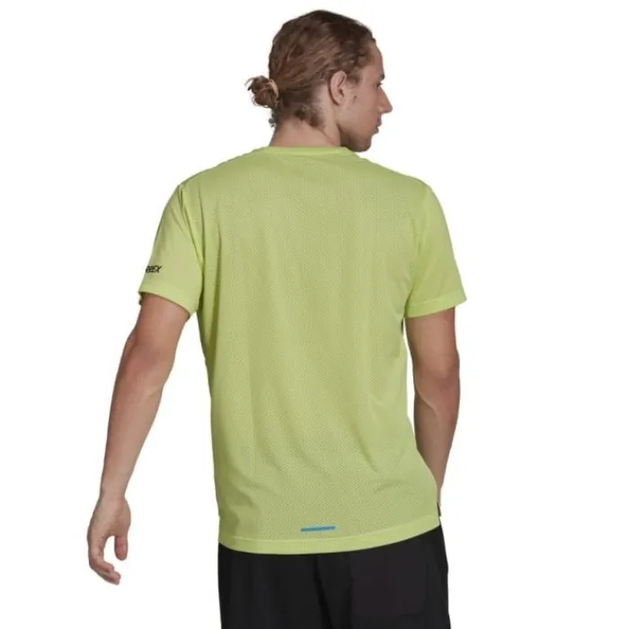 adidas T-shirt Et Manches Longues Running^Agravic Shirt Vert