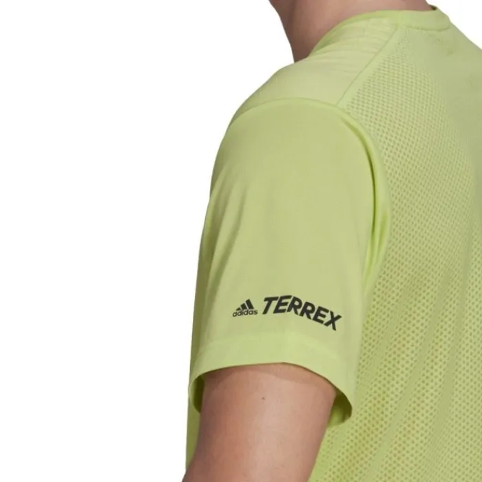 adidas T-shirt Et Manches Longues Running^Agravic Shirt Vert
