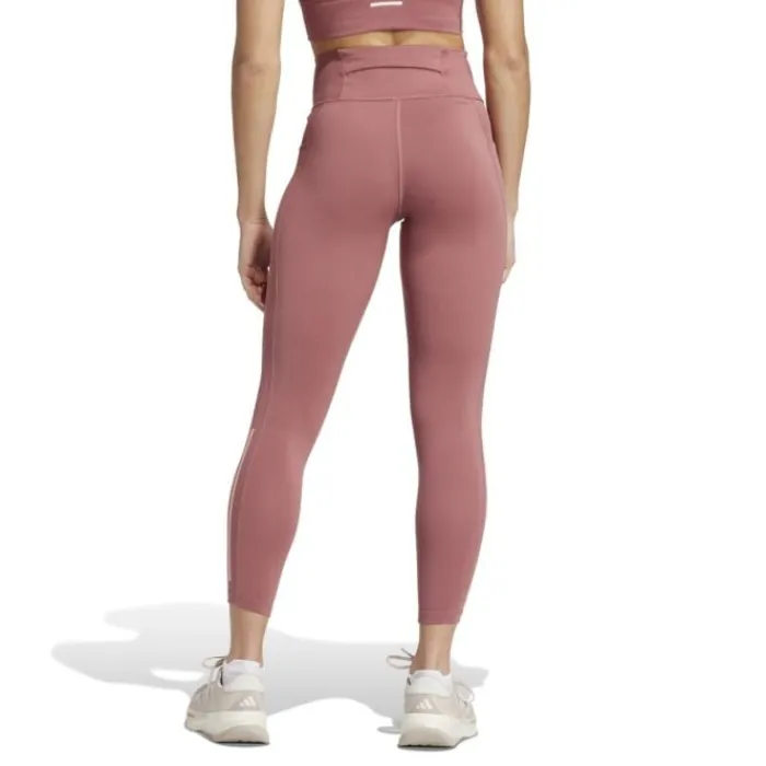 adidas Collant Et Pantalon Running^Dailyrun 3 -Stripes 7/8 Tights Rouge