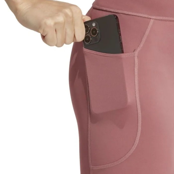 adidas Collant Et Pantalon Running^Dailyrun 3 -Stripes 7/8 Tights Rouge