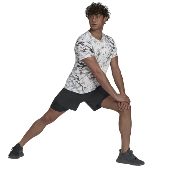 adidas T-shirt Et Manches Longues Running^Fast Aop Tee