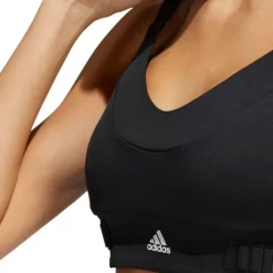 adidas Brassière De Sport^Fast L Ru Hs Bra Noir