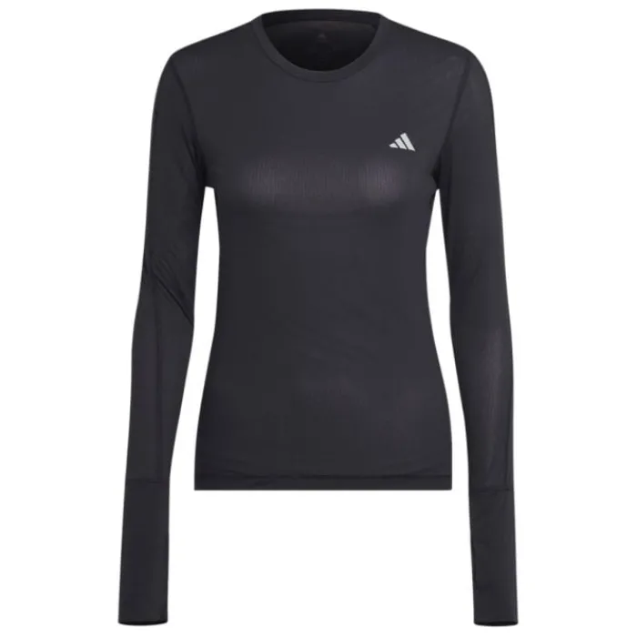 adidas T-shirt Et Manches Longues Running^Fast Long Sleeve Noir