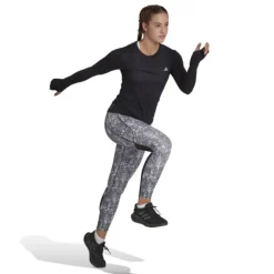 adidas T-shirt Et Manches Longues Running^Fast Long Sleeve Noir