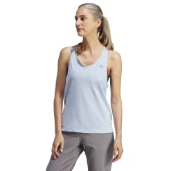 adidas T-shirt Et Manches Longues Running^Fast Tank Top Bleu