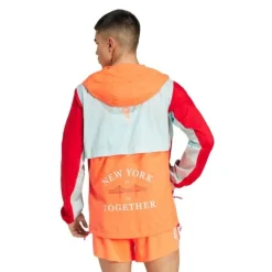 adidas Veste Running^NYC Jacket Rouge