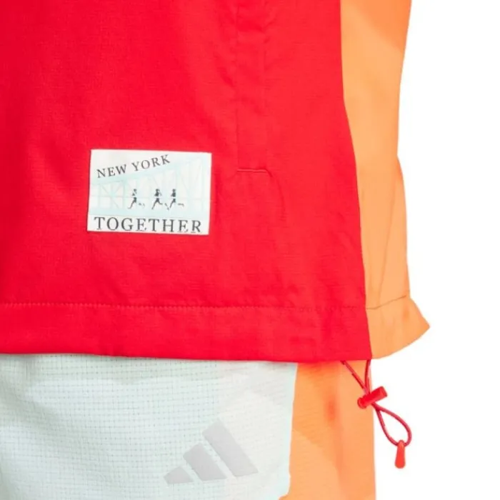adidas Veste Running^NYC Jacket Rouge
