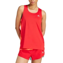 adidas T-shirt Et Manches Longues Running^NYC Singlet Rouge