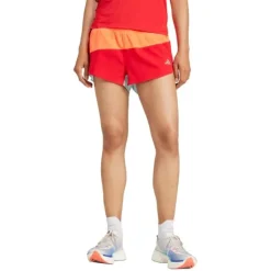 adidas Short Running^NYC Spplit Shorts Rouge