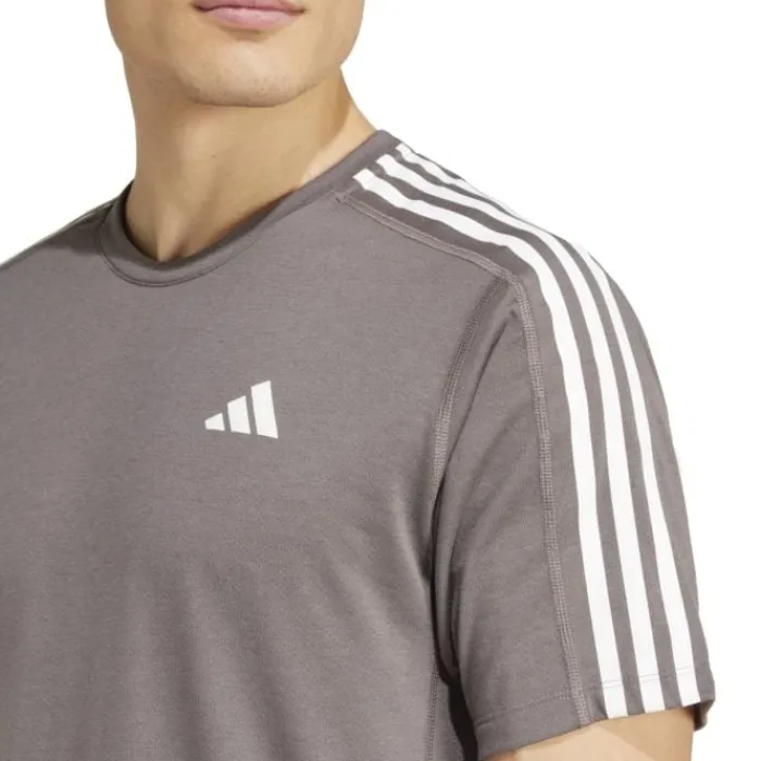 adidas T-shirt Et Manches Longues Running^Own The Run E 3S T-shirt Gris