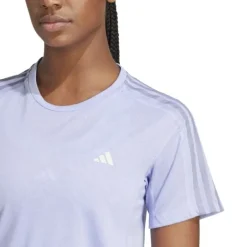 adidas T-shirt Et Manches Longues Running^Own The Run E 3-Stripes T-shirt Bleu
