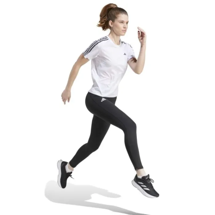 adidas T-shirt Et Manches Longues Running^Own The Run E 3-Stripes T-shirt Blanc