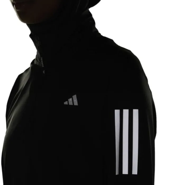 adidas T-shirt Et Manches Longues Running^Own The Run Half-Zip Noir