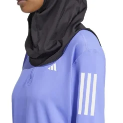 adidas T-shirt Et Manches Longues Running^Own The Run Half-Zip Long Sleeve Mauve