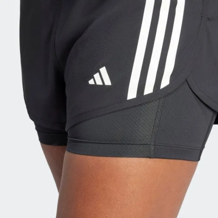 adidas Short Running^Own The Run 2in1 Shorts Noir