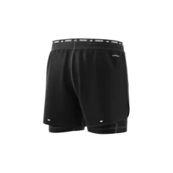 adidas Short Running^Own The Run 3S 2in1 Shorts Noir