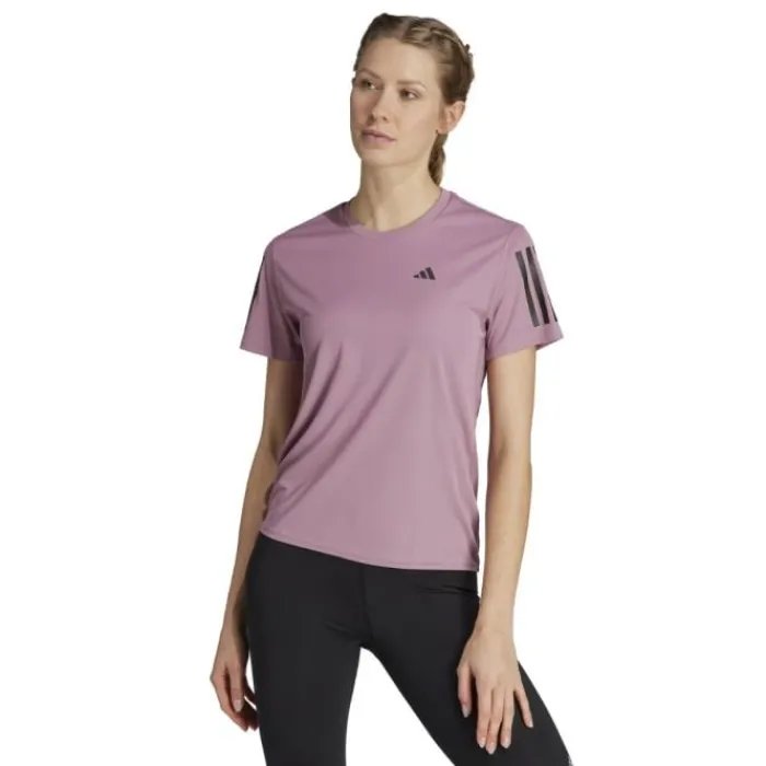 adidas T-shirt Et Manches Longues Running^Own The Run Short Sleeve Tee Mauve