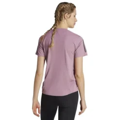 adidas T-shirt Et Manches Longues Running^Own The Run Short Sleeve Tee Mauve