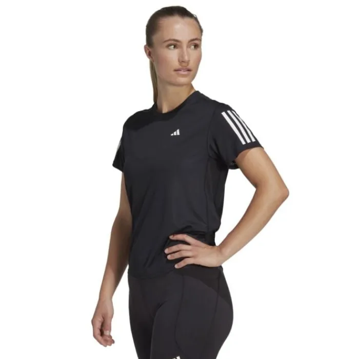 adidas T-shirt Et Manches Longues Running^Own The Run Short Sleeve Tee Noir